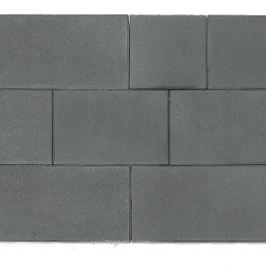 Тротуарная плитка вибропрессованная ТРИАДА | Серый | 300х300х60 | BRAER