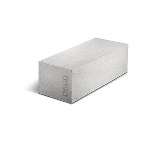 Блок газосиликатный стеновой литьевой D600 | 600x250x200 | B3,5 | CUBIBLOCK